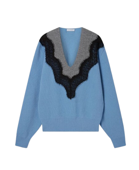 STELLA MCCARTNEY Miracle-Spitzenpullover