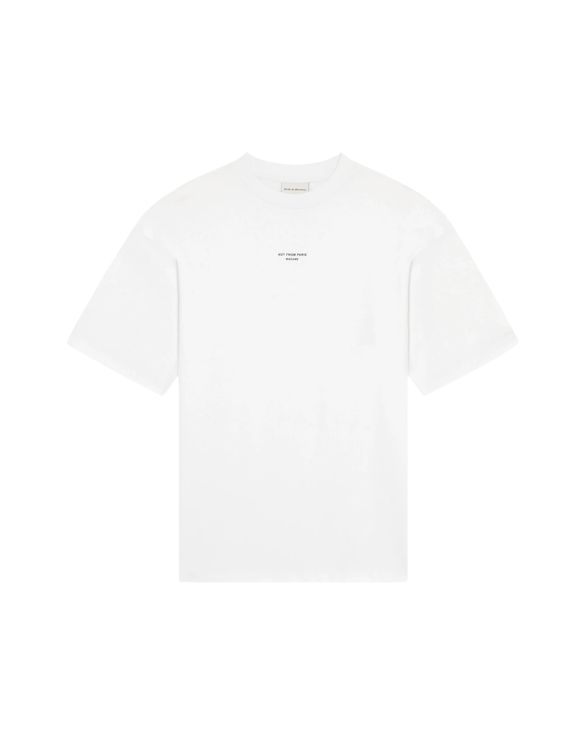 DRÔLE DE MONSIEUR Classic Slogan T-Shirt