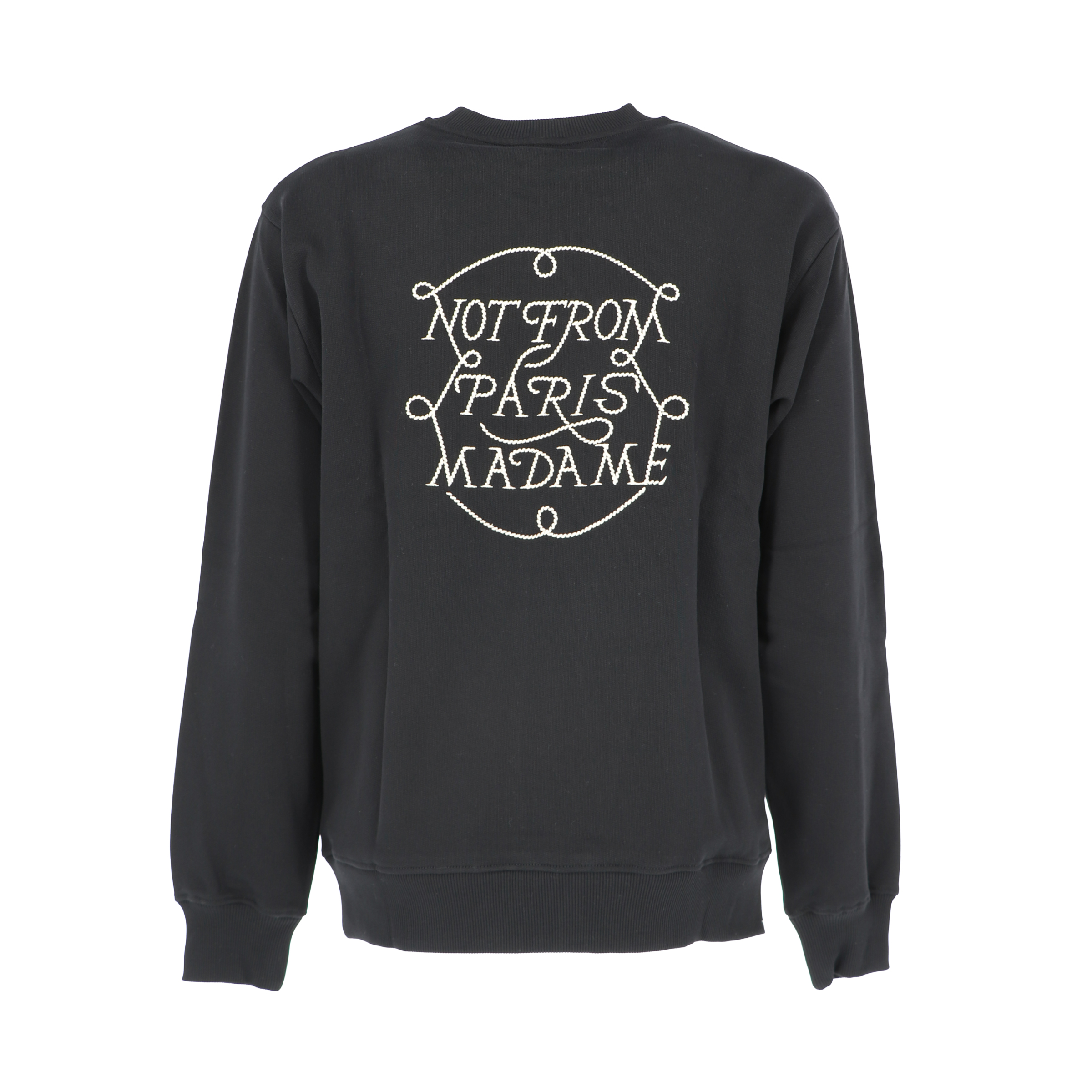 DRÔLE DE MONSIEUR Le Sweatshirt Slogan Tresses DRÔLE DE MONSIEUR Le Sweatshirt Slogan Tresses