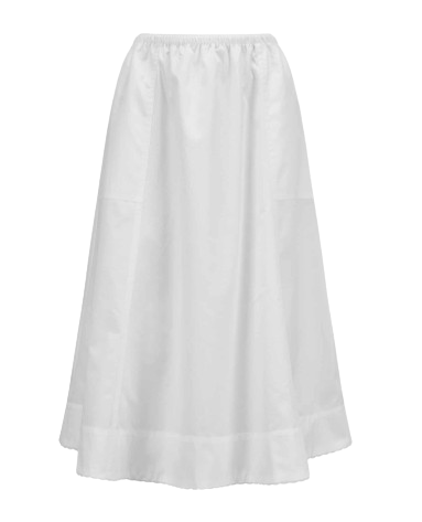 VINCE Scallop Detail Maxi Skirt