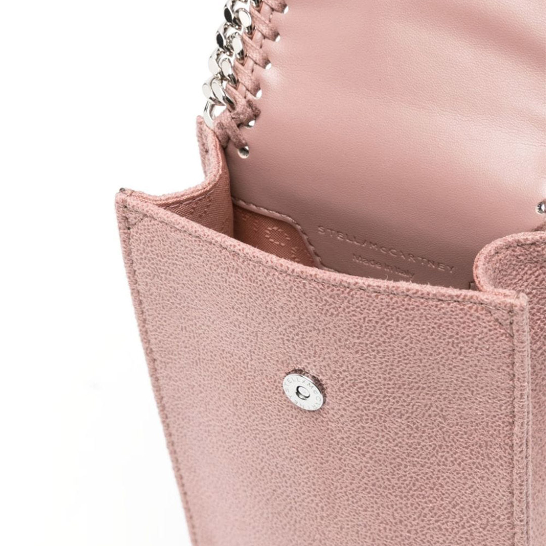 STELLA MCCARTNEY Geldbörse mit Eco Shaggy Riemen