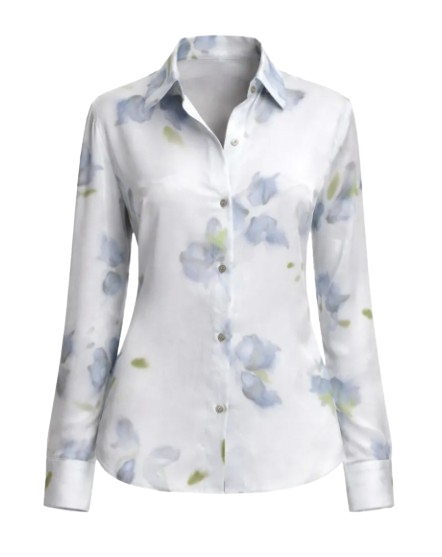 VINCE Petal Blur Shirt