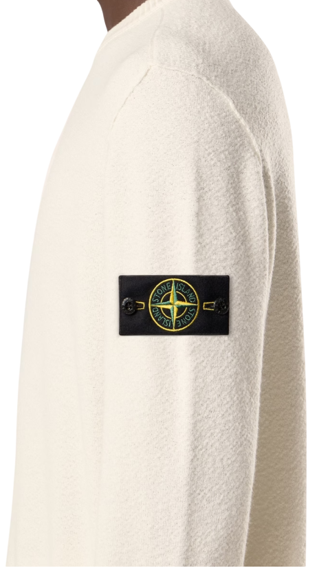 STONE ISLAND Knit Crewneck In Pure Rws Wool