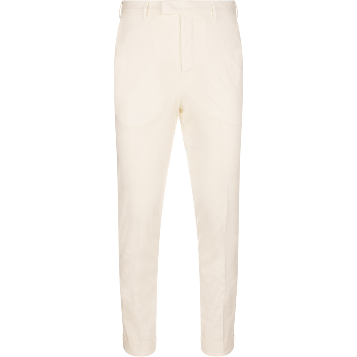 PT TORINO Pantaloni elasticizzati Silkochino con parte anteriore piatta