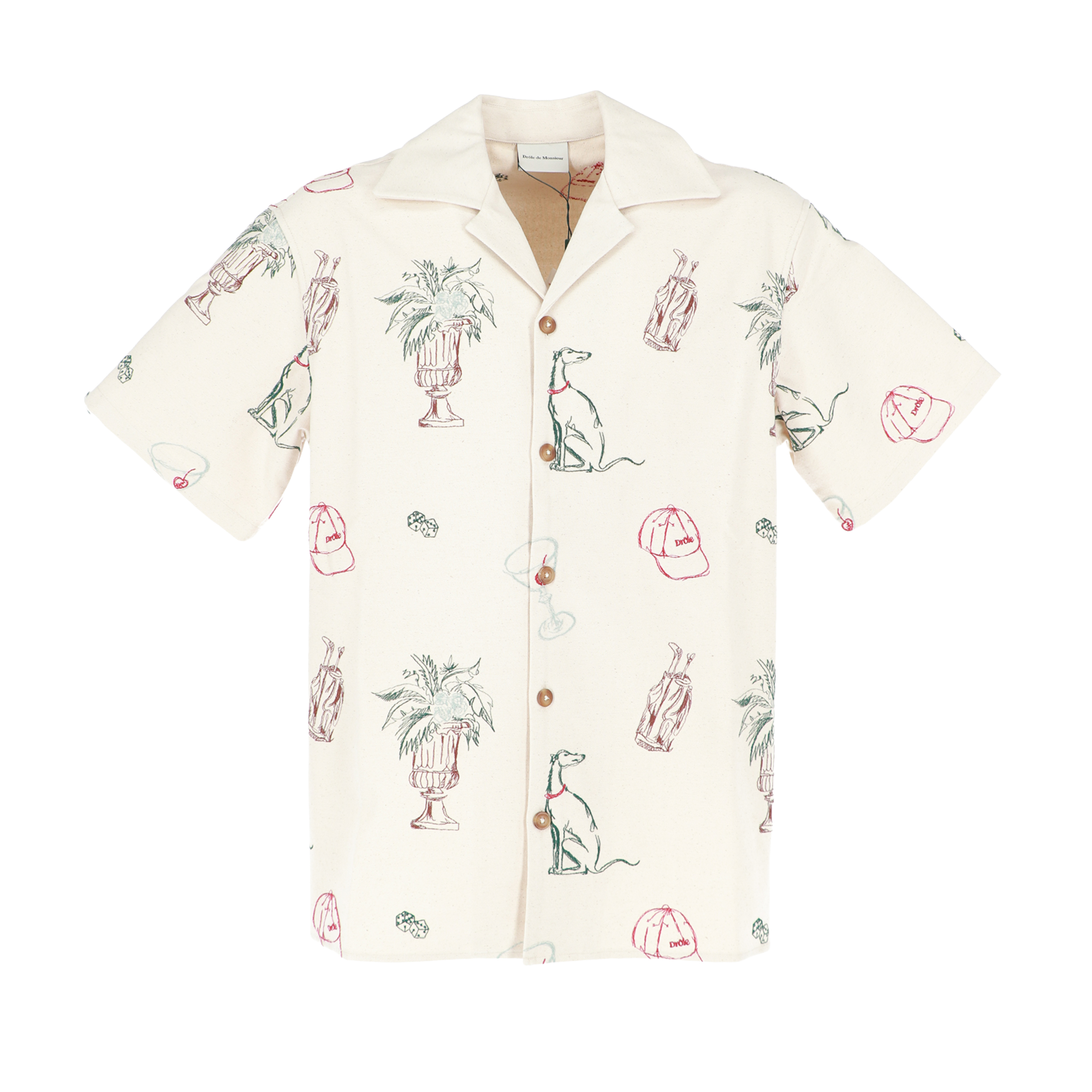 DROLE DE MONSIEUR La Chemise Brodee