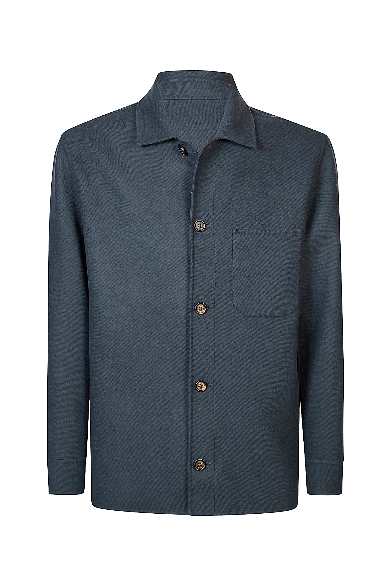 ELEVENTY Wendbare Overshirtjacke aus Wolle