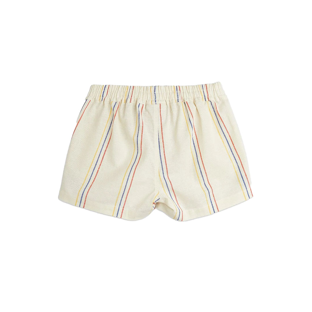 MINIRODINI Stripe Woven Shorts