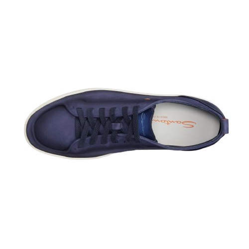 SANTONI Sneaker bassa in morbida pelle Montecarlo