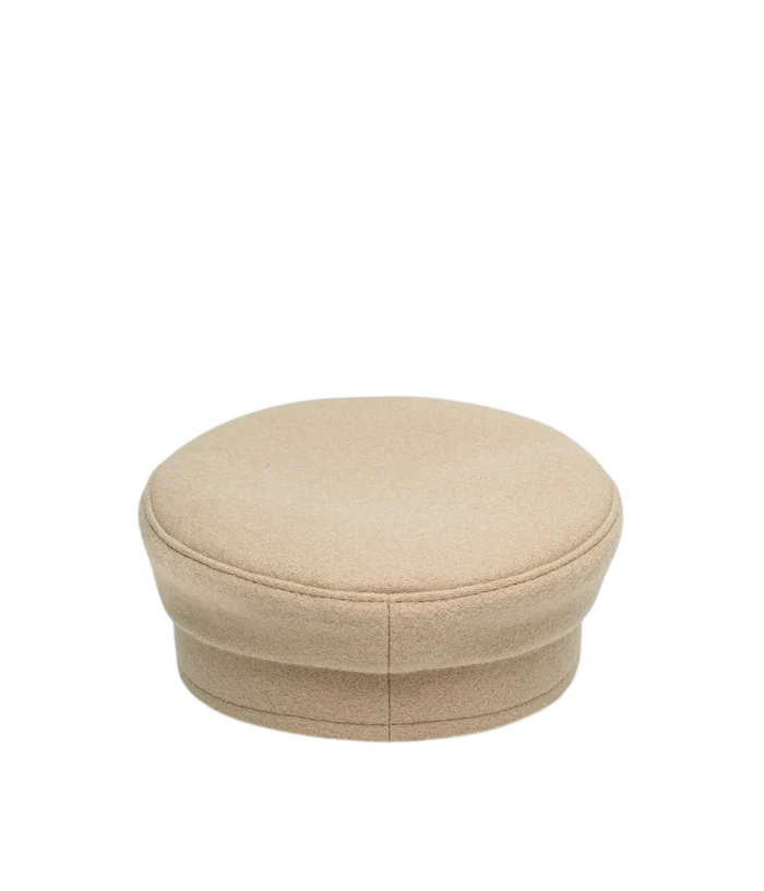 RUSLAN BAGINSKIY Wool-blend Baker Boy Cap