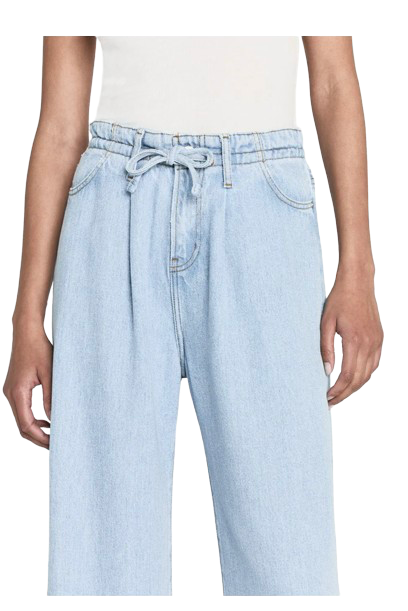 FRAME Pantaloni con coulisse drappeggiati