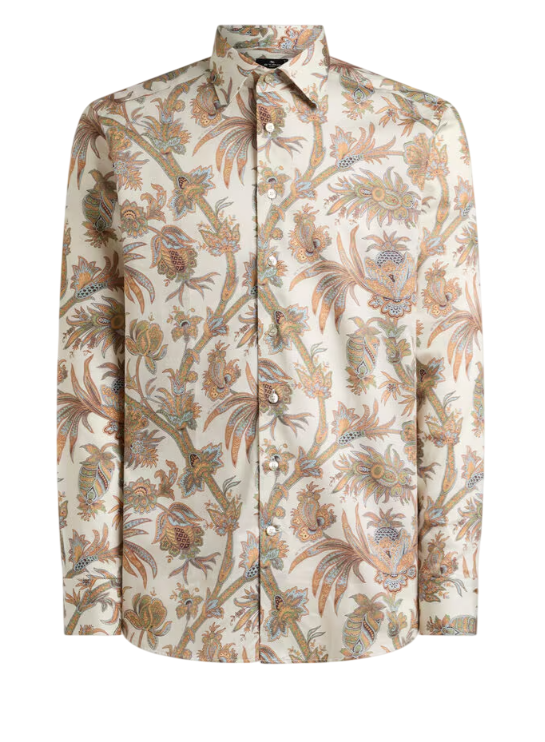 ETRO Distinctive Paisley Print Shirt With Etro Heritage Design
