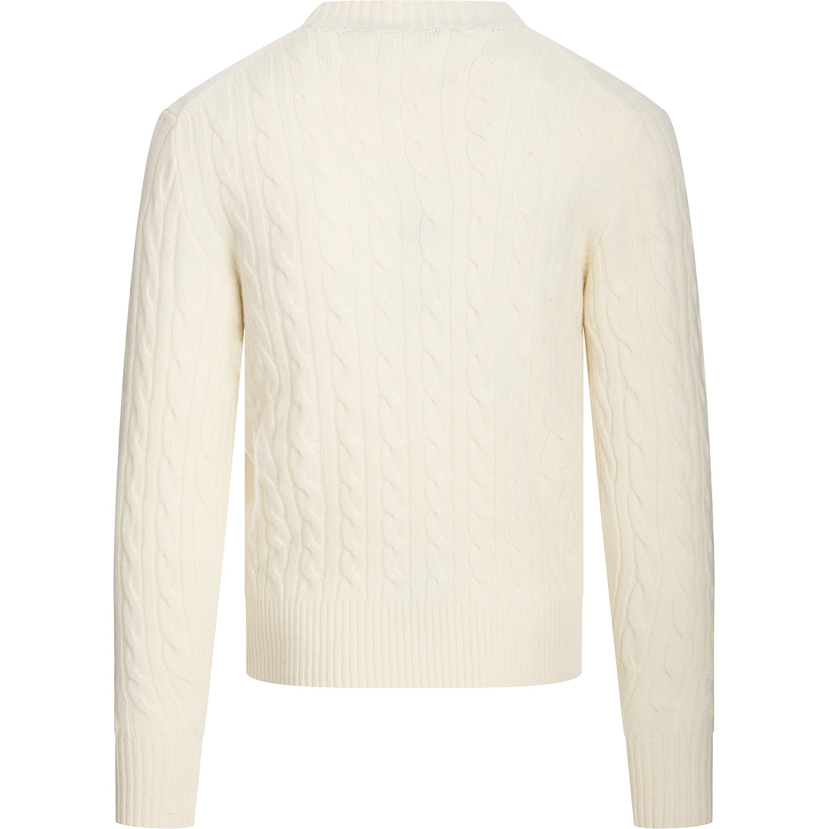 LACOSTE Maglione girocollo in maglia a trecce
