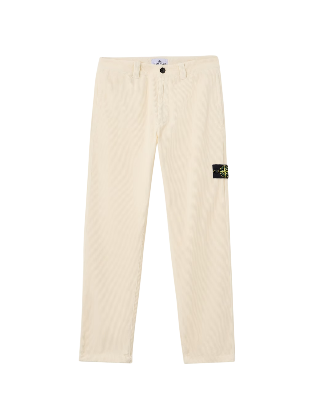 STONE ISLAND Chino Pants In Organic Cotton Corduroy Garment Dyed