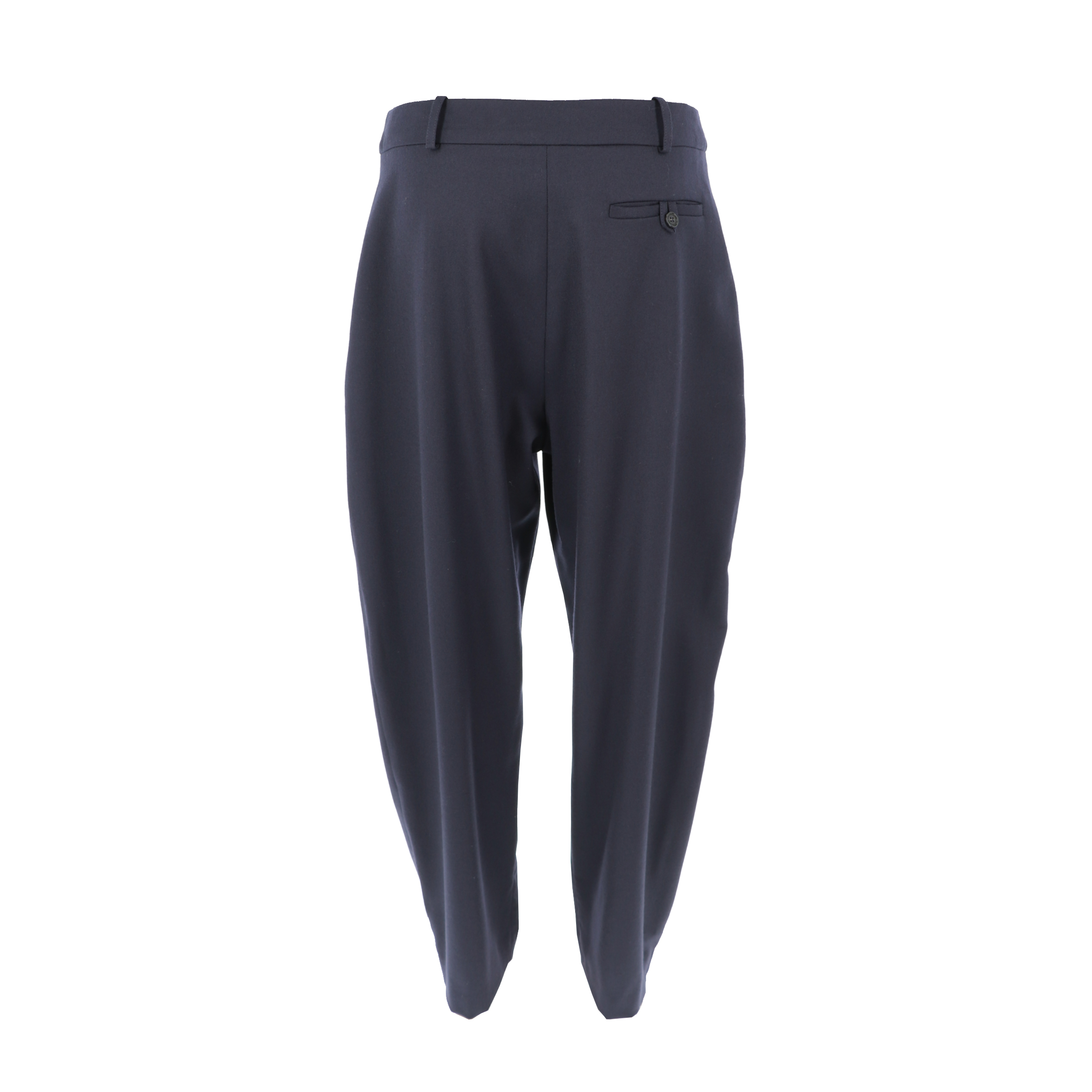 STELLA MCCARTNEY Pantaloni cropped in flanella