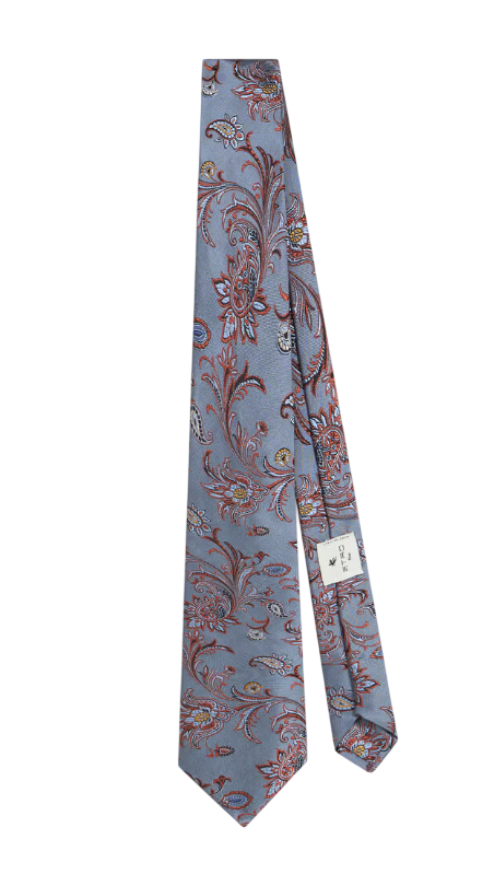 ETRO Refined Paisley Print Silk Tie