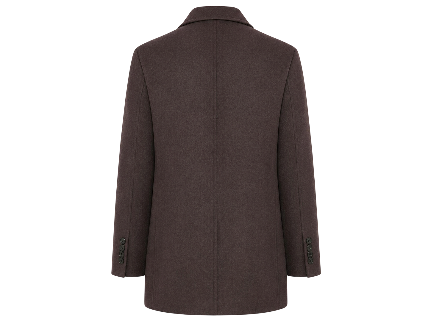 LARDINI Short Peacoat With Classic Look And Regular Fit