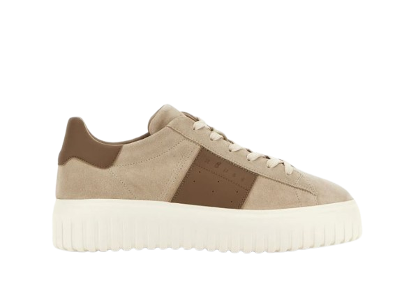 HOGAN Low top leather Sneaker H-Stripes