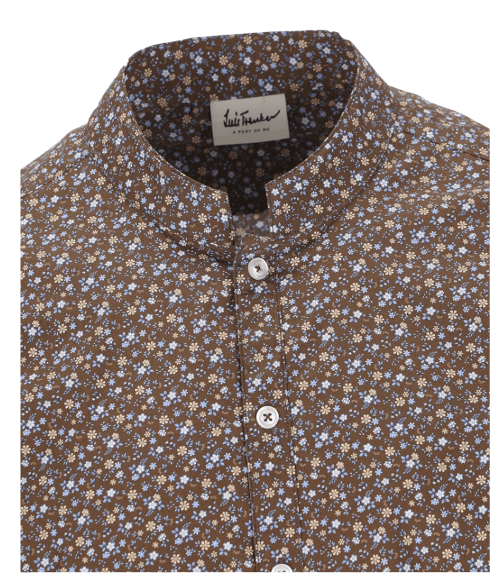 LUIS TRENKER Stand Up Collar Shirt Lubaso