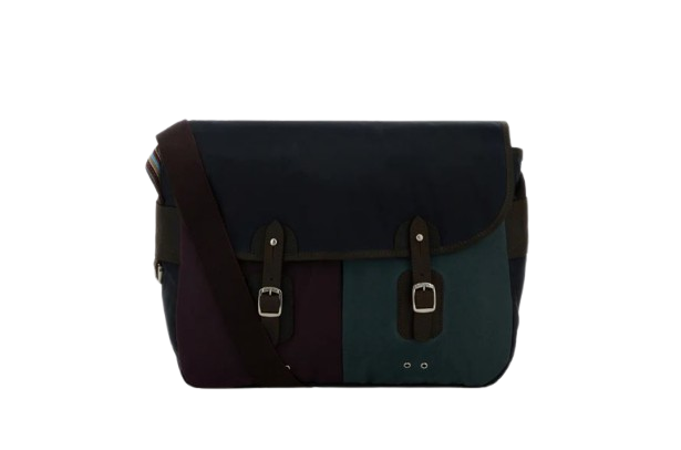 BARBOUR x PAUL SMITH Bag in waxed cotton