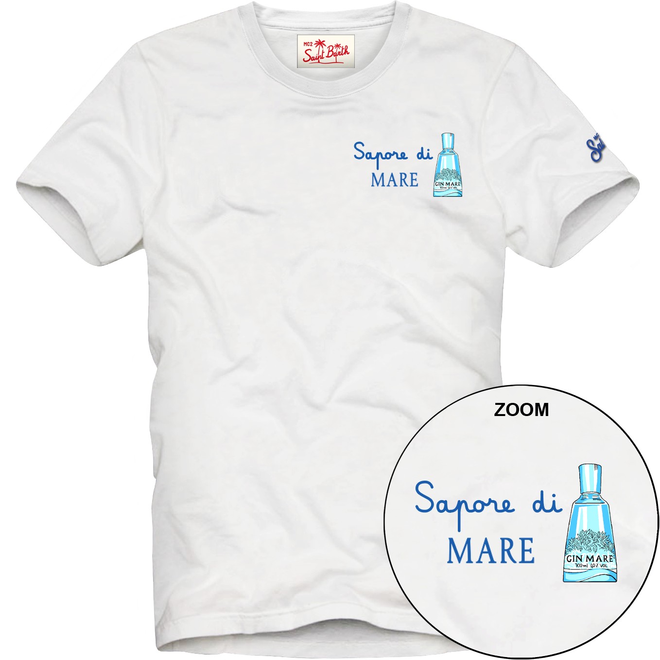 MC2 SAINT BARTH Short sleeve T-Shirt Portofino