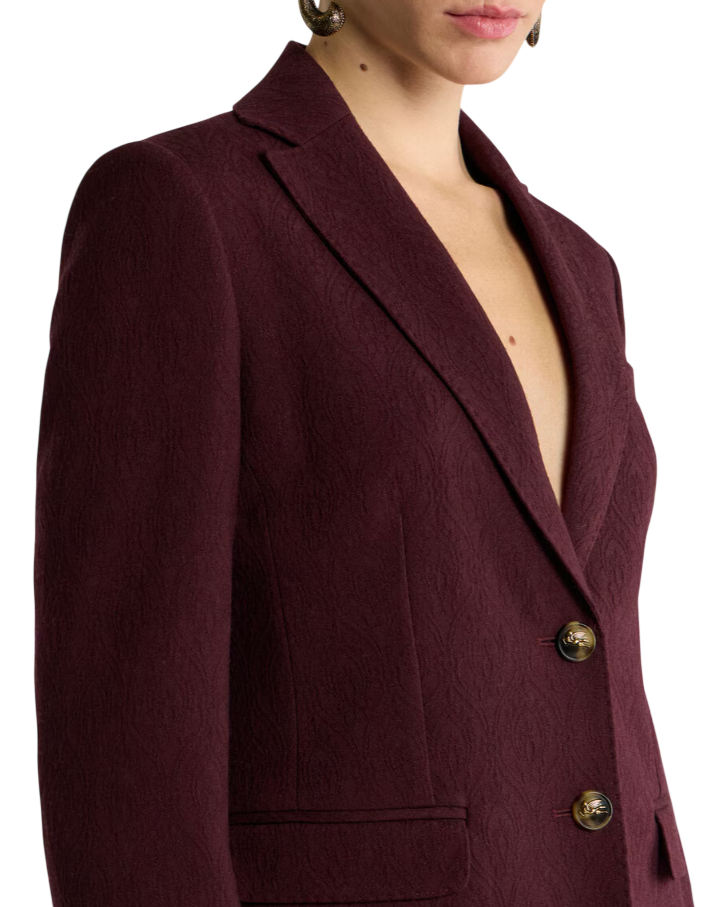 ETRO Fitted Jacket with Pockets