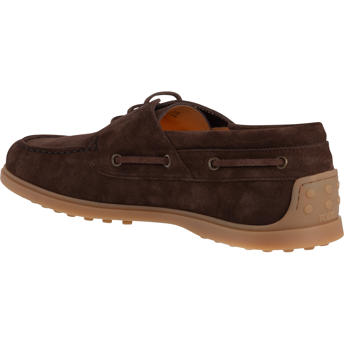 TOD'S Barca in pelle rovesciata