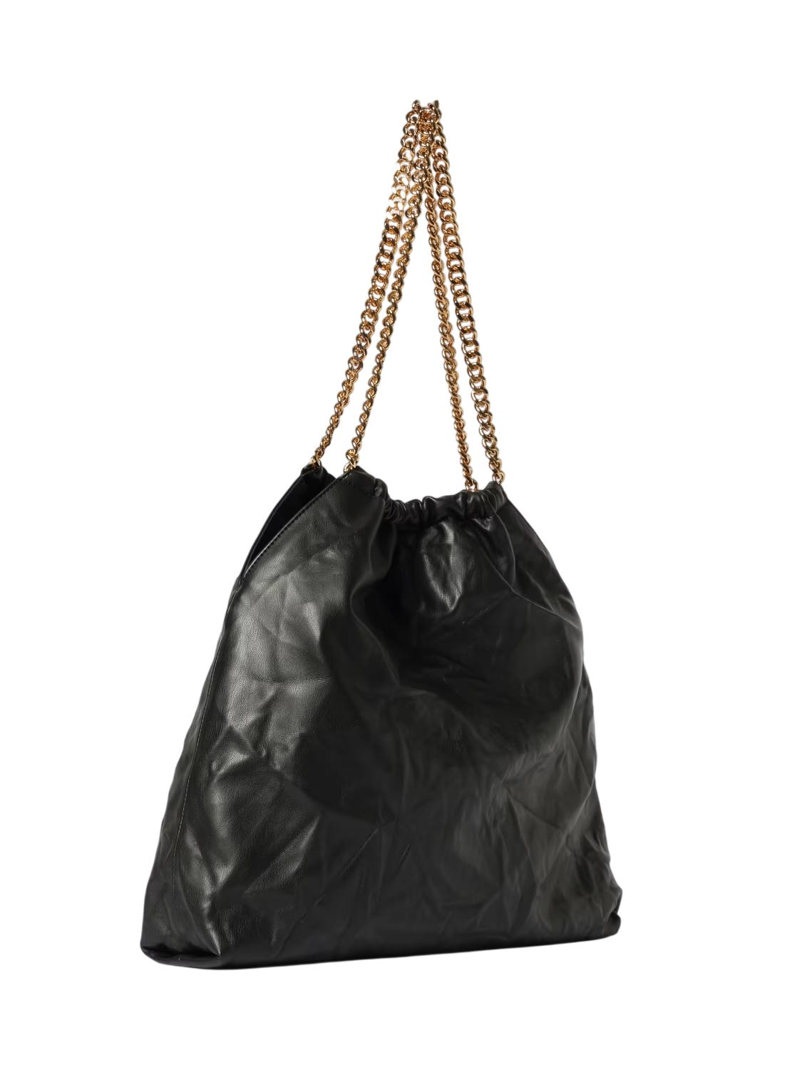 STELLA MCCARTNEY Falabella Medium Drawstring Crinkle