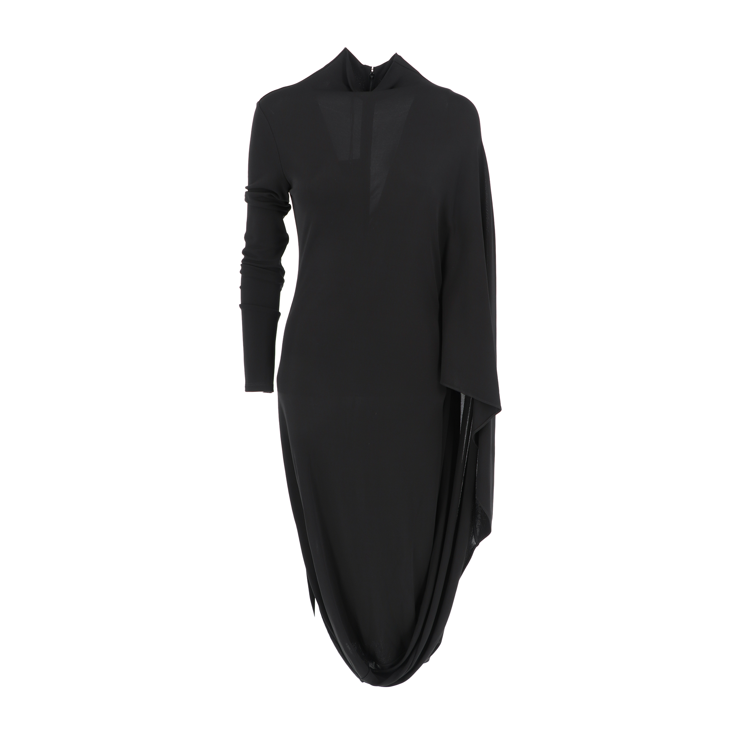 STELLA MCCARTNEY Abito a mantella in jersey crêpe
