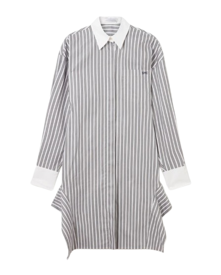 STELLA MCCARTNEY Baumwollstreifenkleid