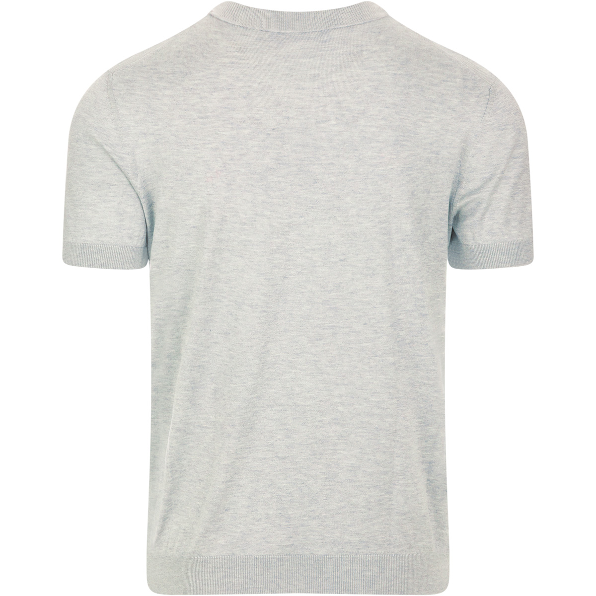 LARDINI Short sleeve crewneck pure silk knit Sweater