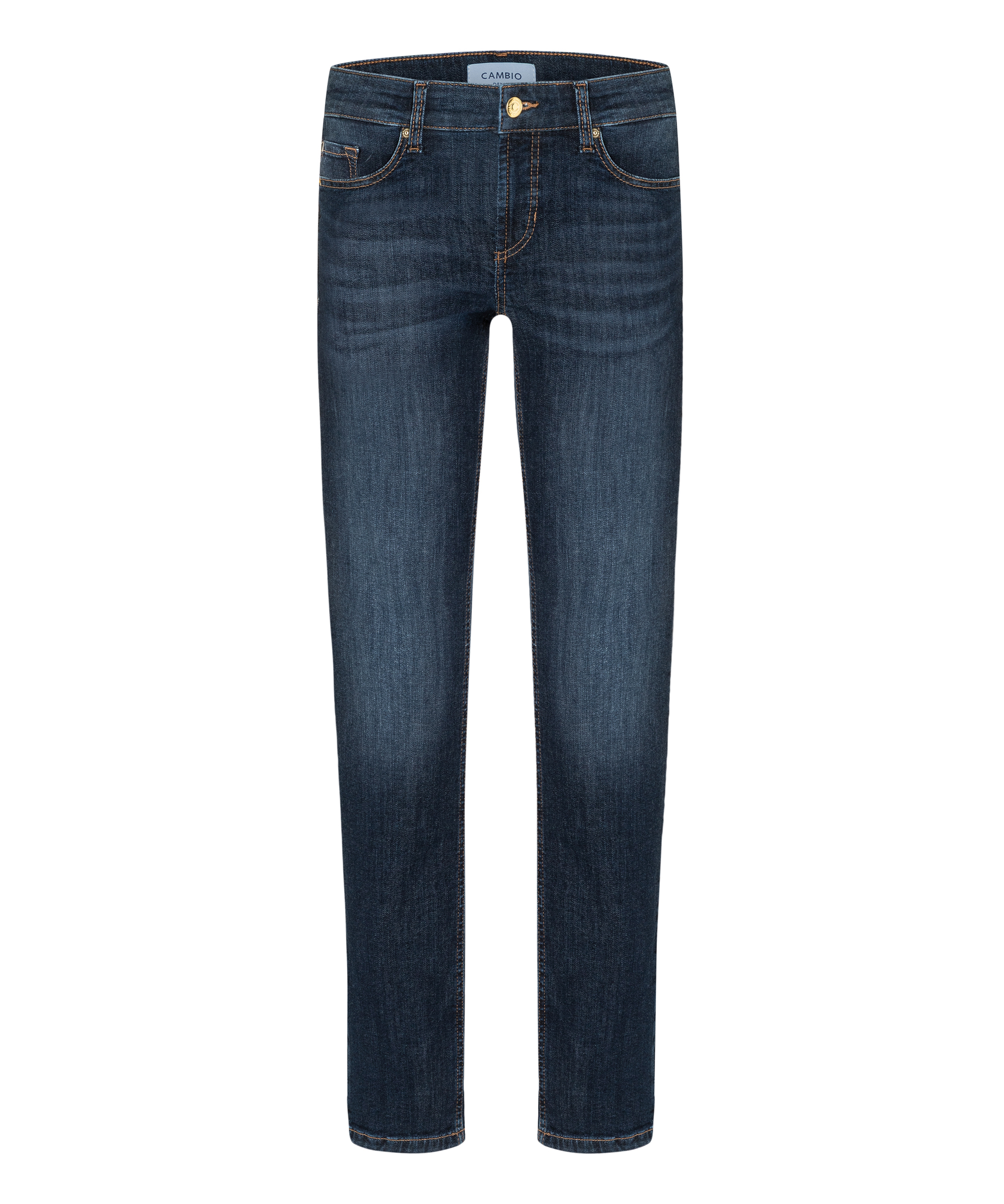 CAMBIO Dark HR Stretch Blue Denim