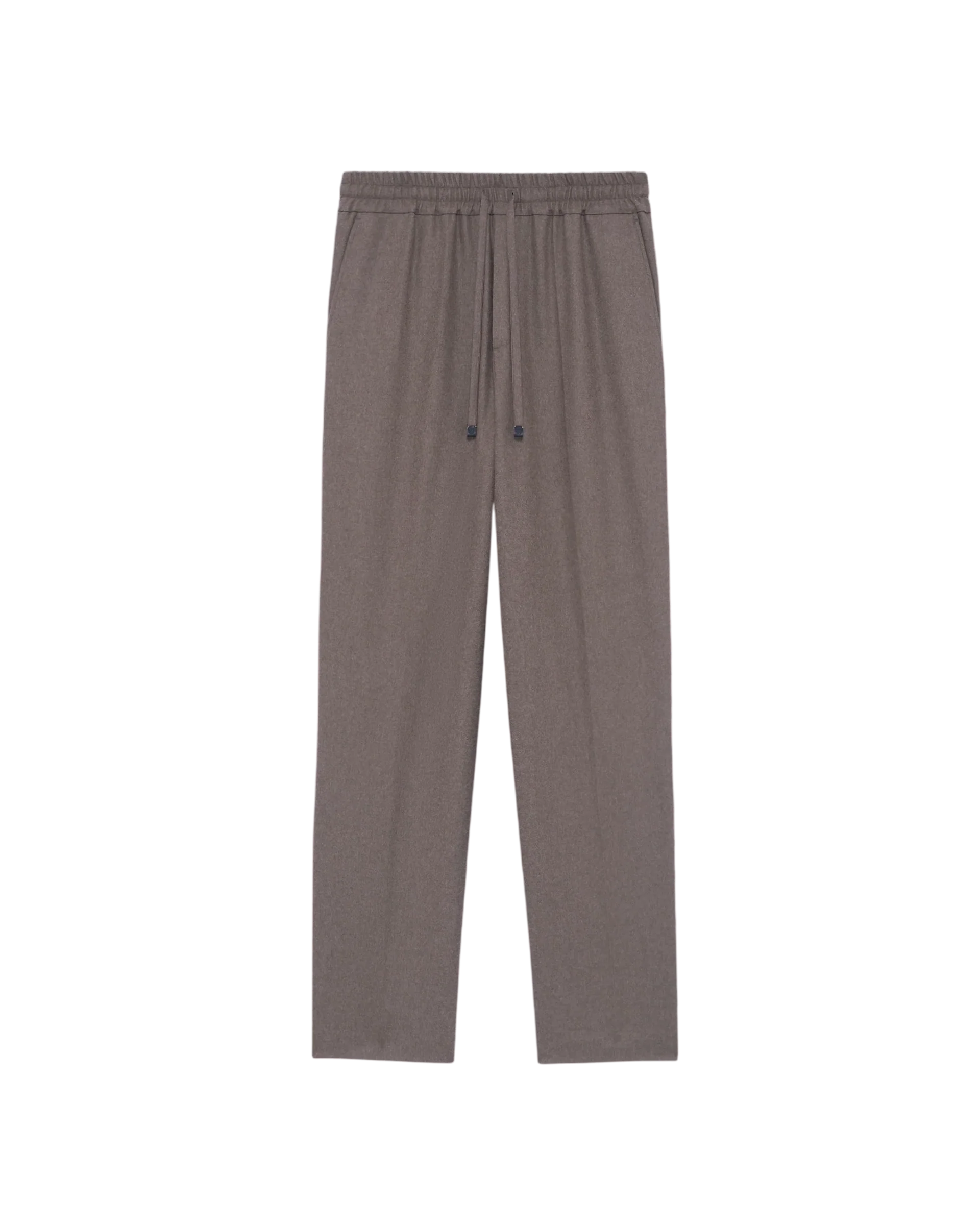 DRÔLE DE MONSIEUR Elastic Waist Flannel Pants