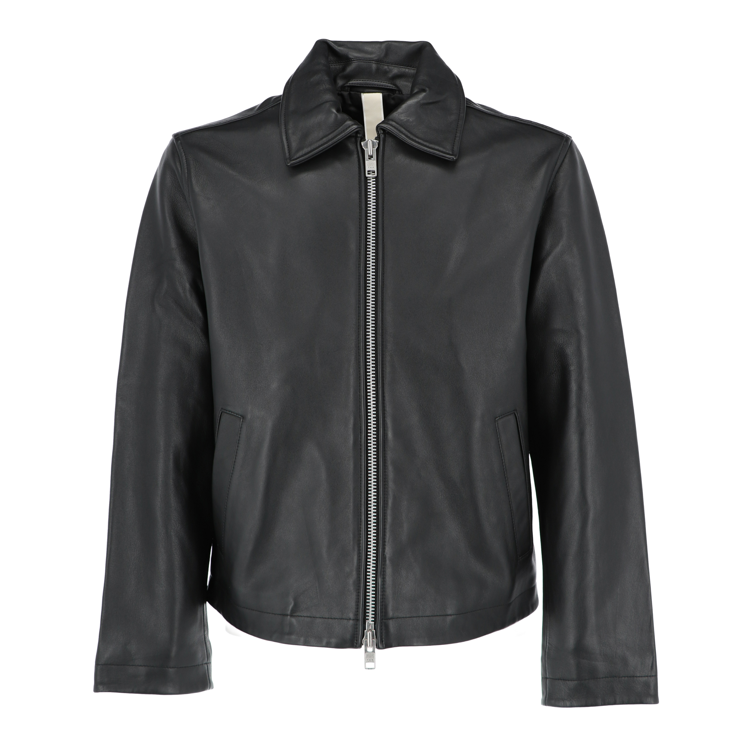 SUNFLOWER Short Leather Jacket