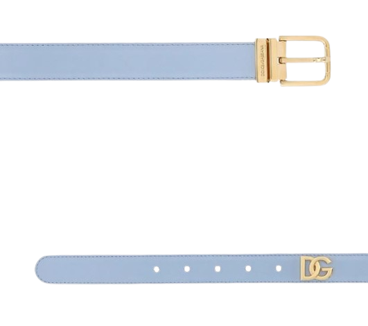 DOLCE & GABBANA LOGO BELT