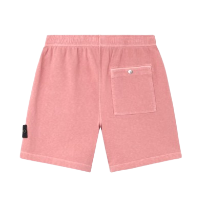 STONE ISLAND Malfile Fleece Garment Dyed Short