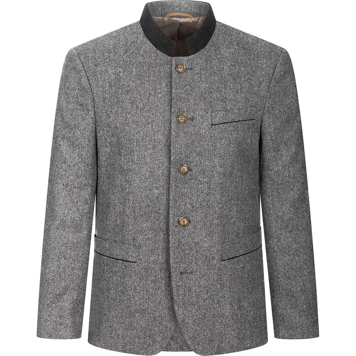 GRASEGGER Trachten-Stehkragenblazer Prometheus