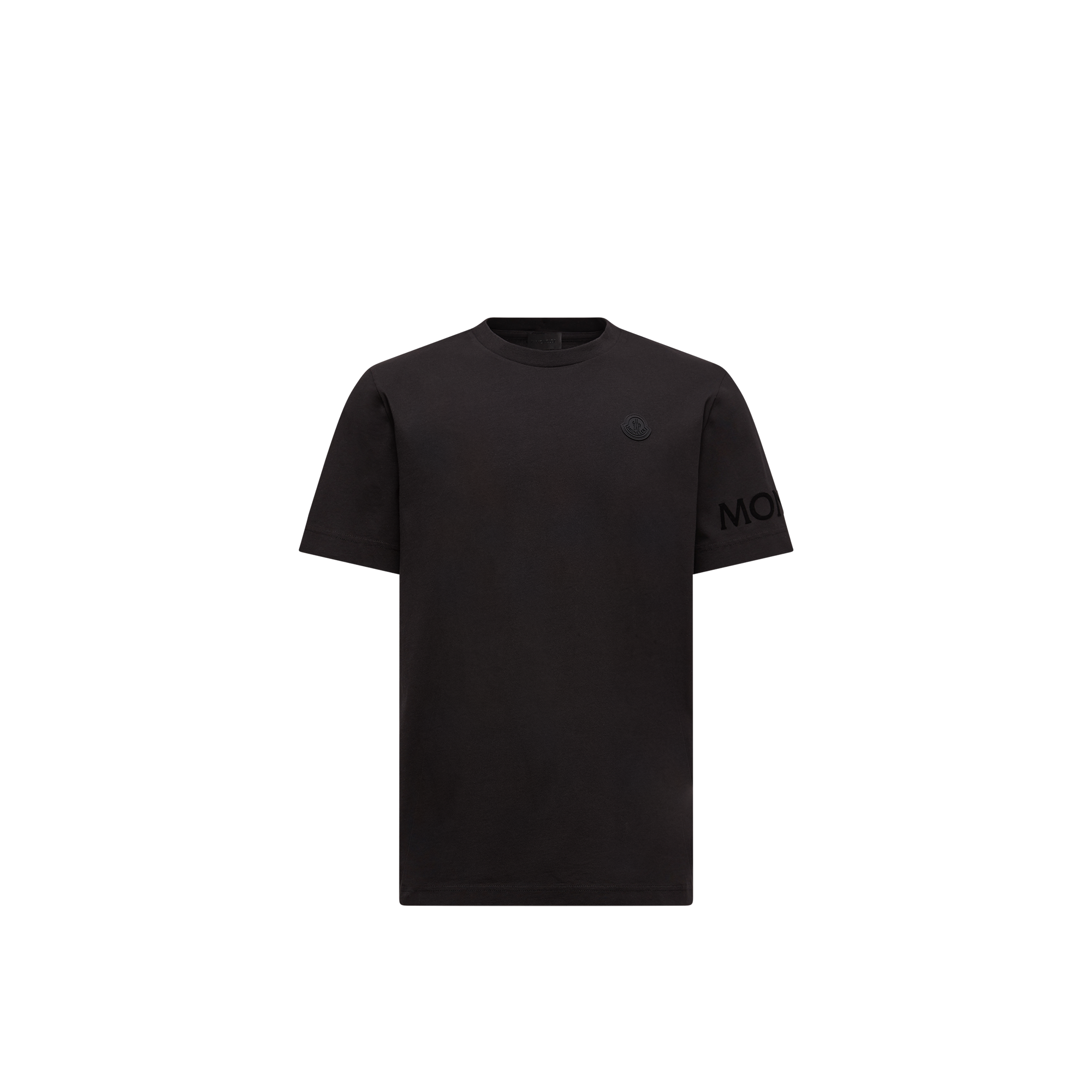 MONCLER Kurzarm- T-ShirtDE mit Logo MONCLER Kurzarm- T-ShirtDE mit Logo