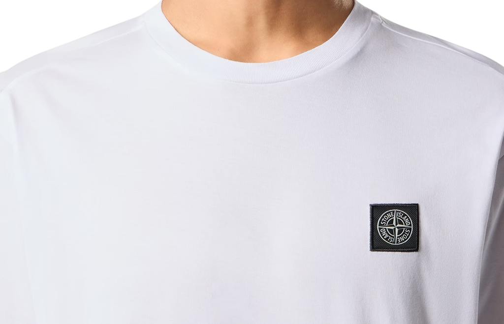 STONE ISLAND Short Sleeve T-Shirt In Cotton Jersey Garment Dyed