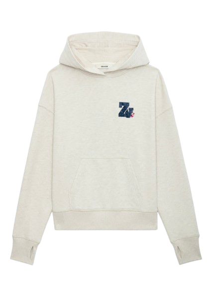 ZADIG & VOLTAIRE MIA DEVIL STRASS SWEATER