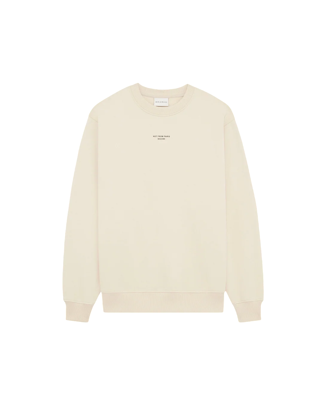DRÔLE DE MONSIEUR Classic Slogan Sweatshirt