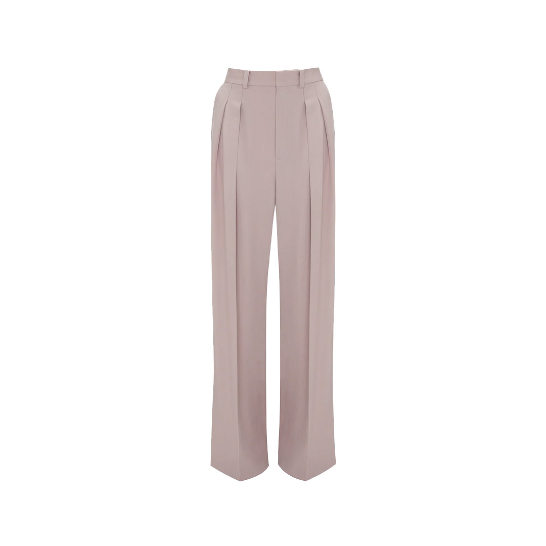 VICTORIA BECKHAM DOUBLE PLEAT TROUSER