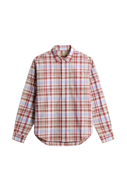 WOOLRICH Camicia Warren a quadri estivi