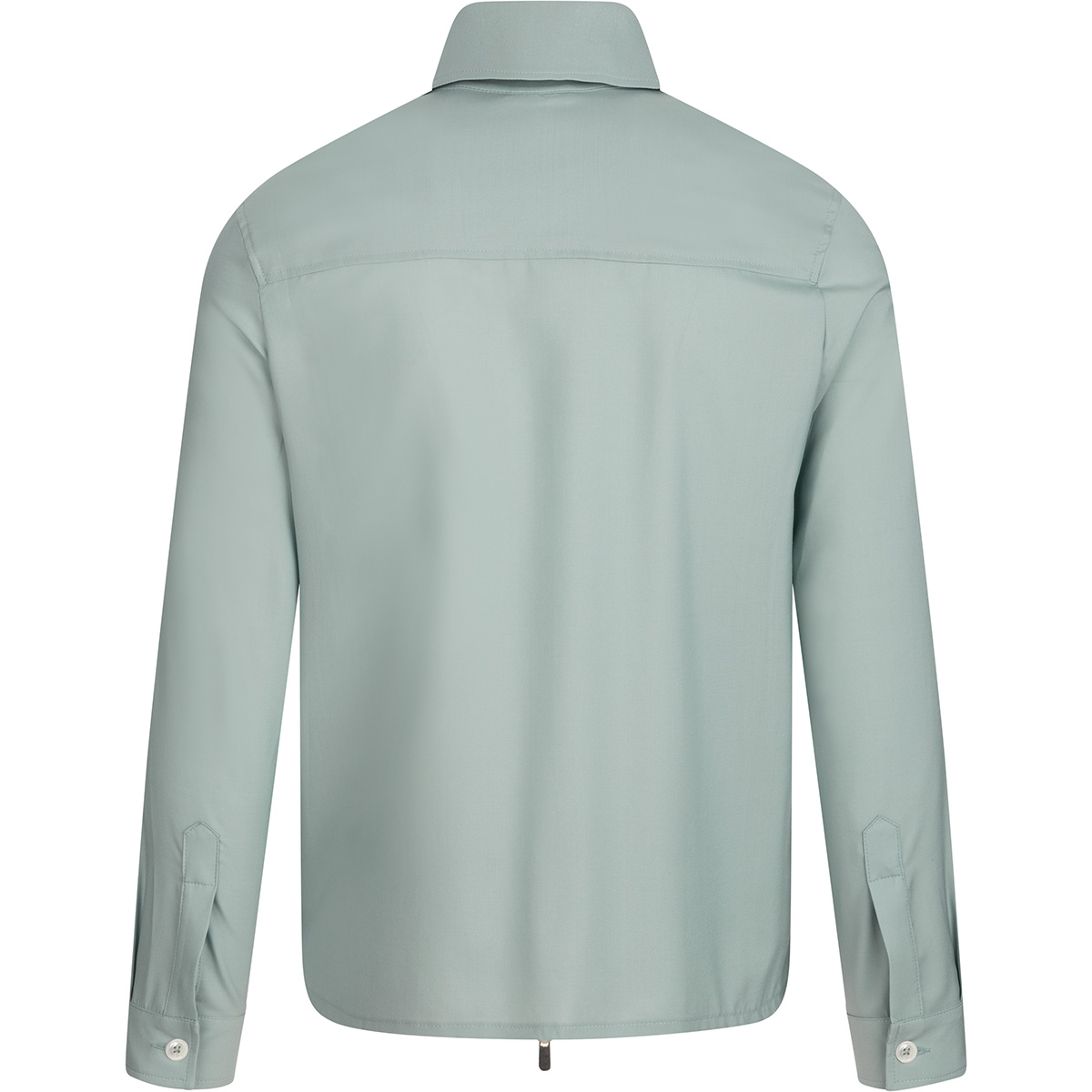 MARCO PESCAROLO Giacca di lusso Tasche frontali con cerniera lana e seta