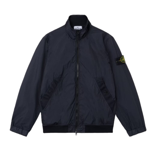 STONE ISLAND Stückgefärbte Crinkle Reps Jacke