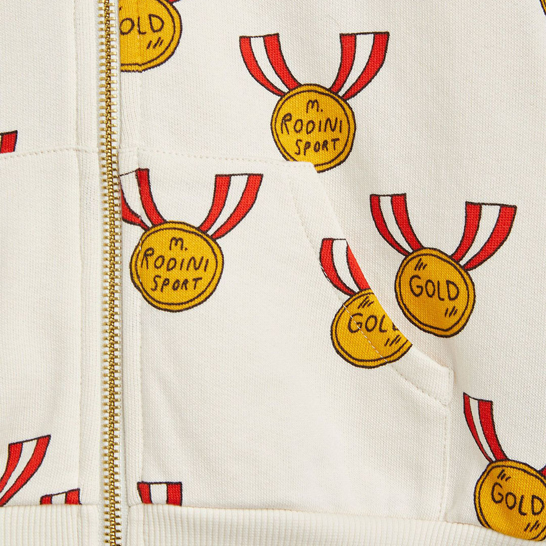 MINIRODINI Medals Zip Hoodie