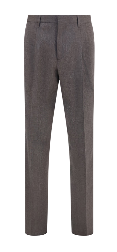 LARDINI Two-Pleat Trousers 100% Pure Virgin Wool.