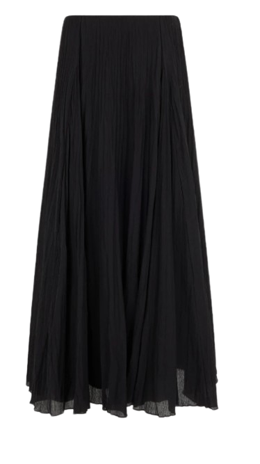 VINCE Crinkled Maxi Skirt