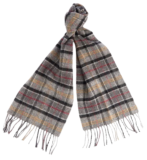 BARBOUR Sciarpa in lana d'agnello