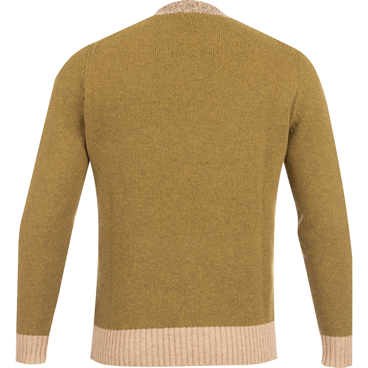 BALLANTYNE Crewneck Sweater Mouliné in pure wool