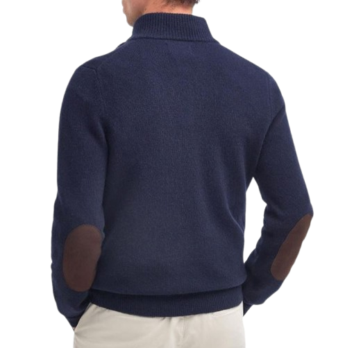 BARBOUR patch half zip